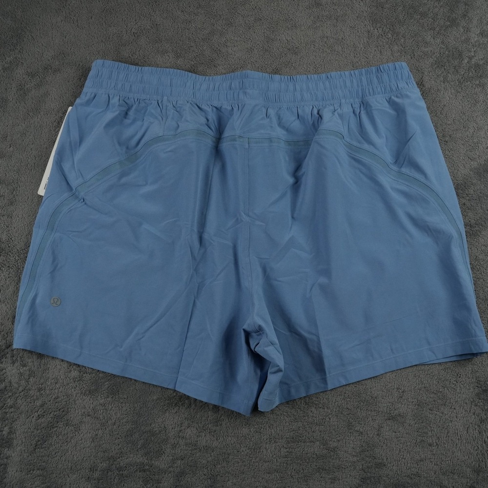 Lululemon Pace Breaker Short Mens XXL Blue 5" Linerless Swift Fabric‎ LM7B86S - Picture 4 of 9